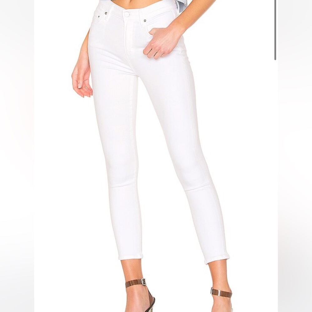 Rocket Crop High Rise Skinny in White Sculpt
Citizens of Humanity